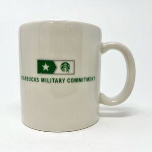 Starbucks Military Commitment Mug Serving Those Who Serve 2018 Collectible Mug